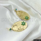 Gold plated Necklace Earring and Ring SKU7340