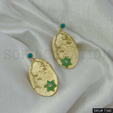 Gold plated Necklace Earring and Ring SKU7340