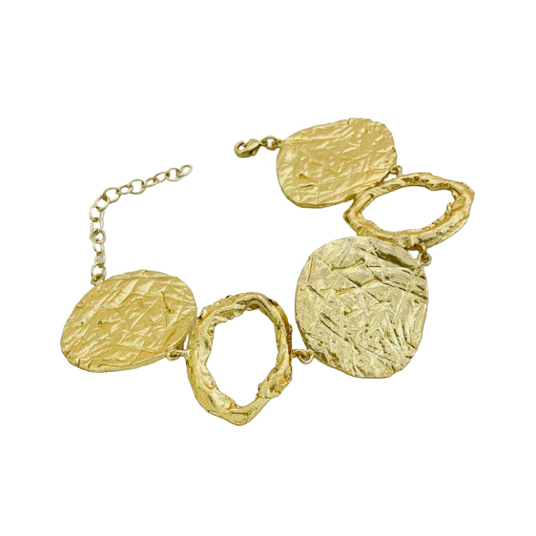 A Designer Party Era Bracelet in Gold Plated SKU7421